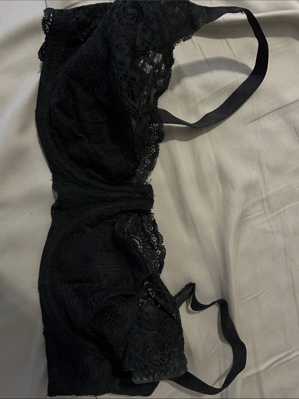 Panache Black Lace Underwire Bra